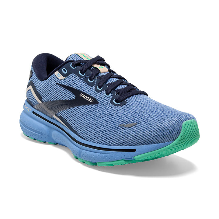 Brooks Women's Ghost 15 Vista Blue/Peacoat/Linen – Pilcher's Shoes