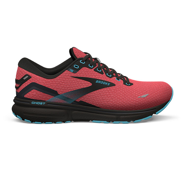 Brooks Women's Ghost 15 Coral/Black/Blue – Pilcher's Shoes