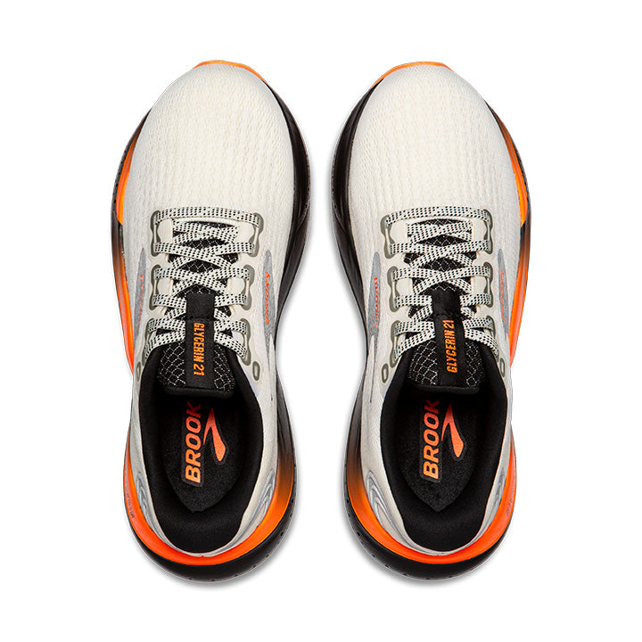 Women's Sample Glycerin 21::Ecru/Orange/Black