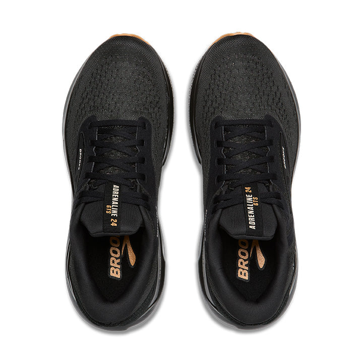 Brooks Women's Adrenaline GTS 24 Black/Biscuit – Pilcher's Shoes