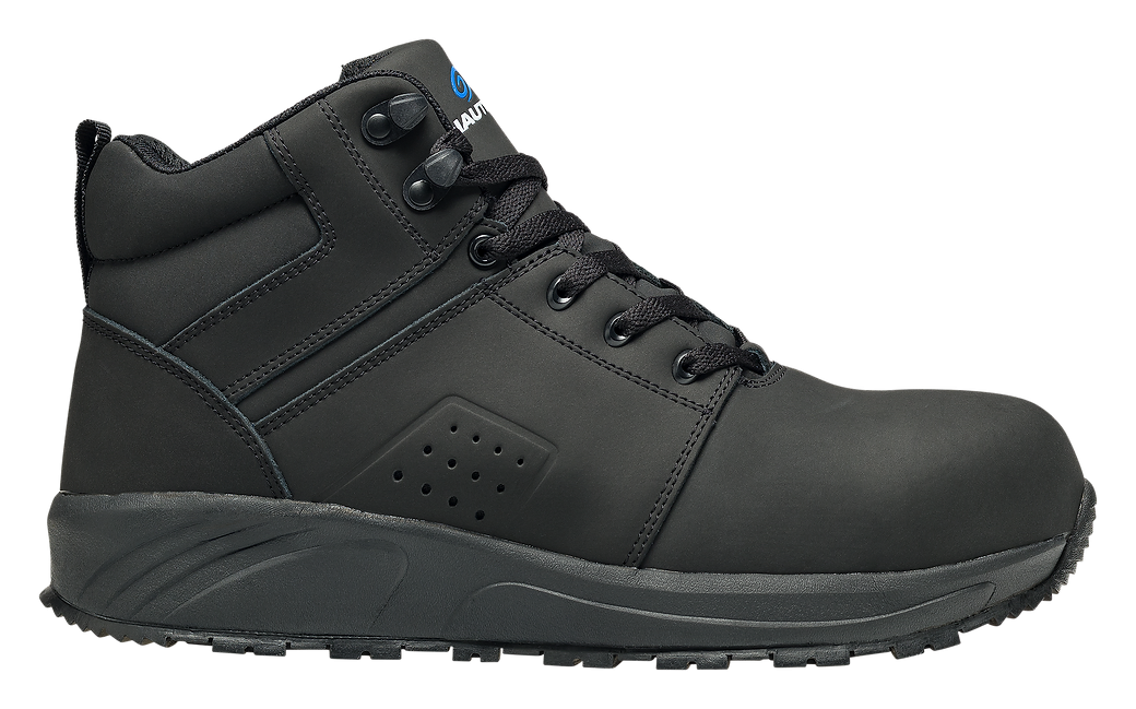 Guard Oxford N2522 High Top Safety Toe::Black