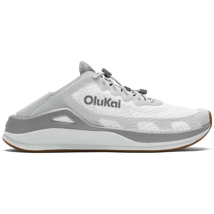 'Ahi::Bright White/Sterling