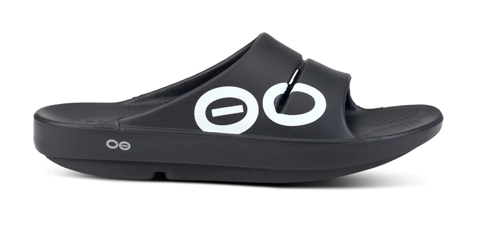 Oofos‎ Ooaah Black Slide Sandals M9 W11 Men main image 3