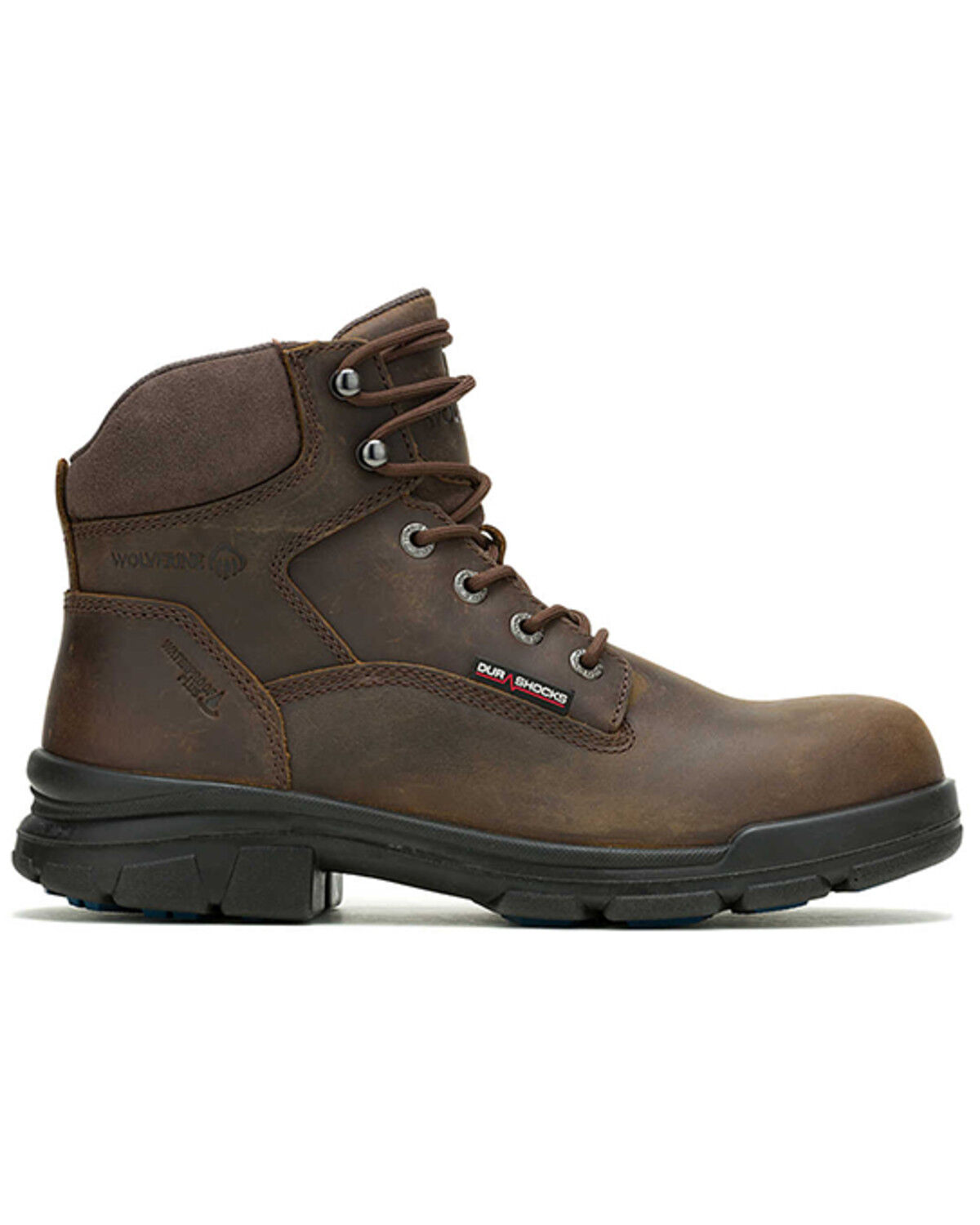 DuraShocks SR Icon 6" Work Boot::Dark Brown
