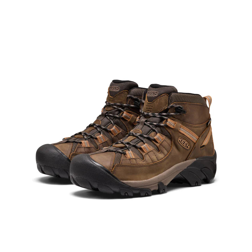 Targhee II Mid Waterproof::Black Olive/Chipmunk