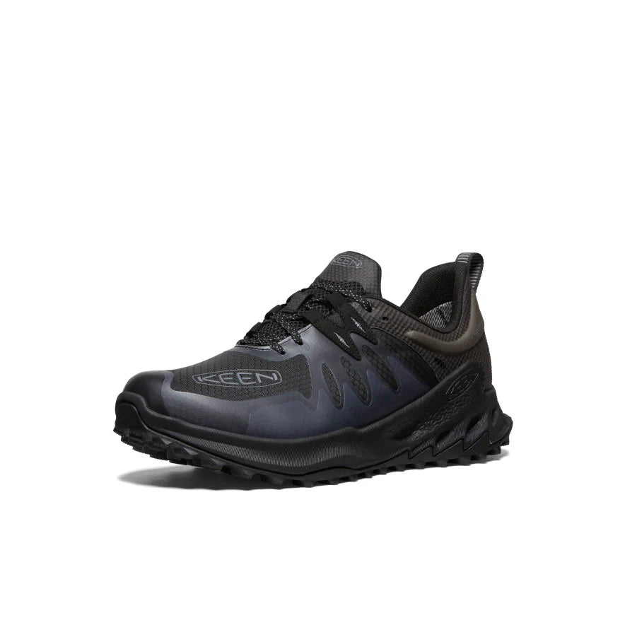 Zionic Waterproof Hiking Shoe::Black/Steel Grey