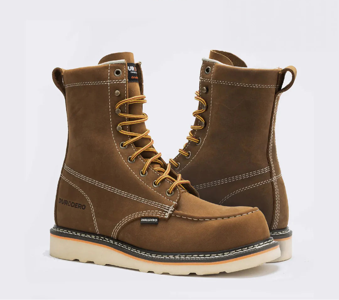 Waxhaw 8" Soft Toe 1820::Bighorn Crazy Brown