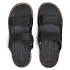 Cove Leather Slide::Black