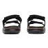 Cove Leather Slide::Black