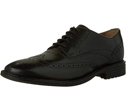 Garvan Edge Oxford Wingtip::Black