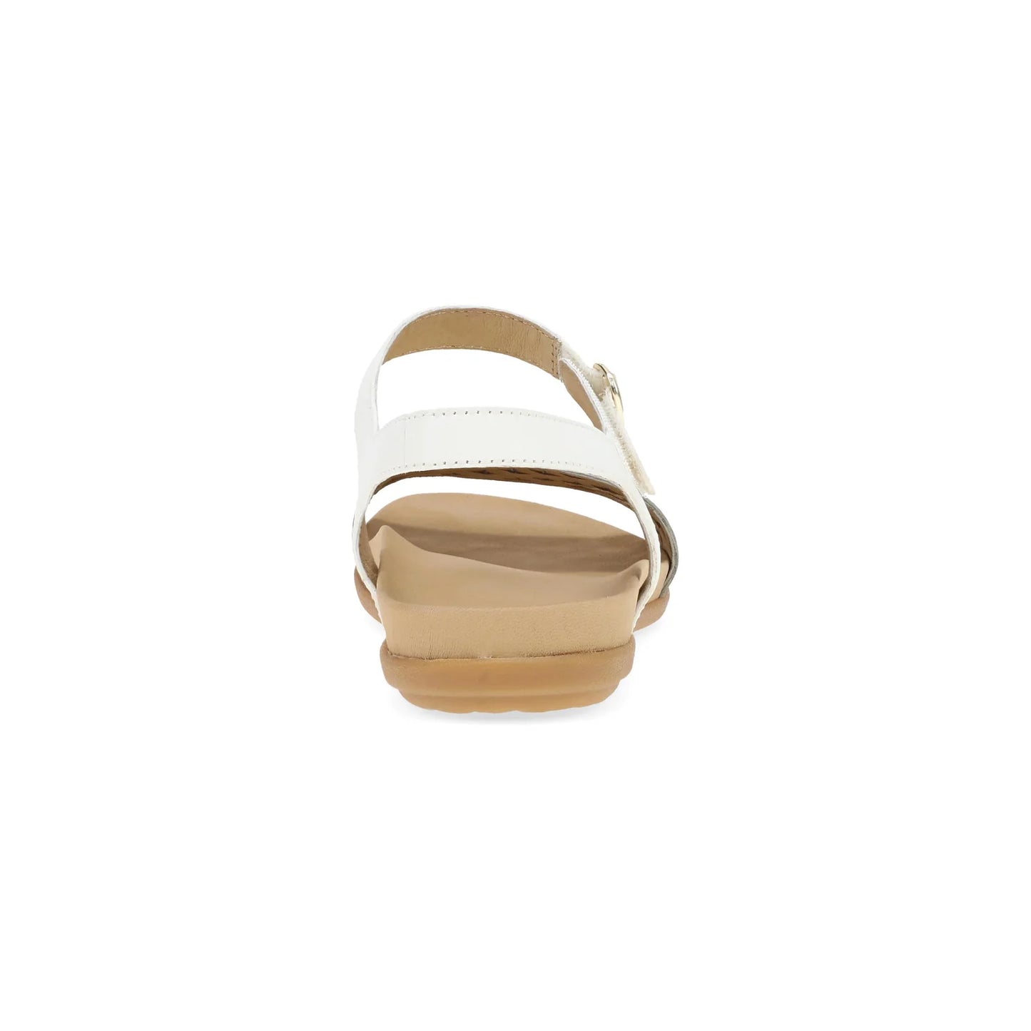 Jodie::Platino/White Leather