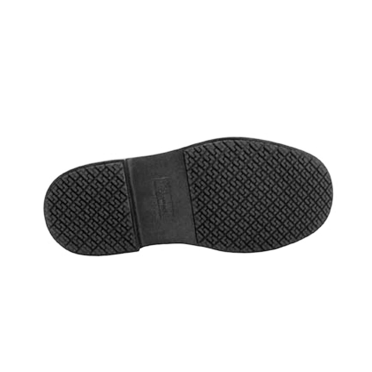 Lace Up Slip Resistant Oxford Soft Toe::Black