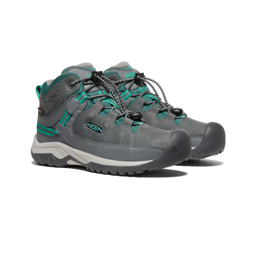 Targhee Waterproof Mid::Steel Grey/Porcelain