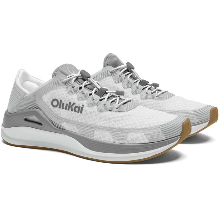 'Ahi::Bright White/Sterling