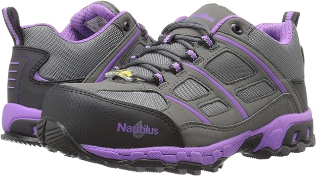 Athletic N1789 Safety Toe::Gray/Purple