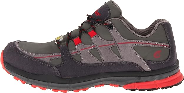 Athletic N1725 Safety Toe::Grey/Red