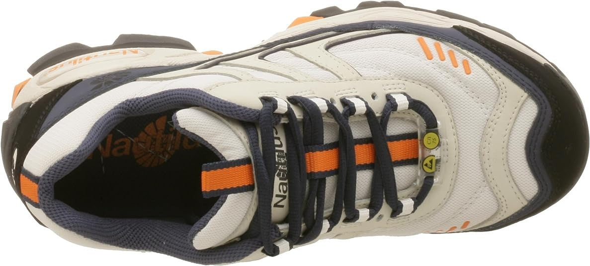 Athletic N1325 Safety Toe::Cream/Grey/Orange