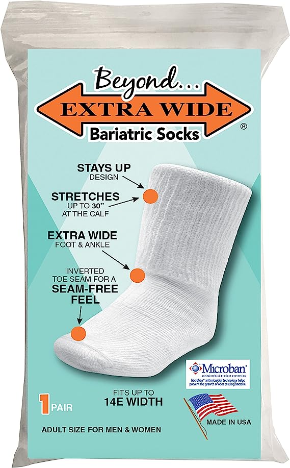 Beyond Extra Wide Bariatric Socks