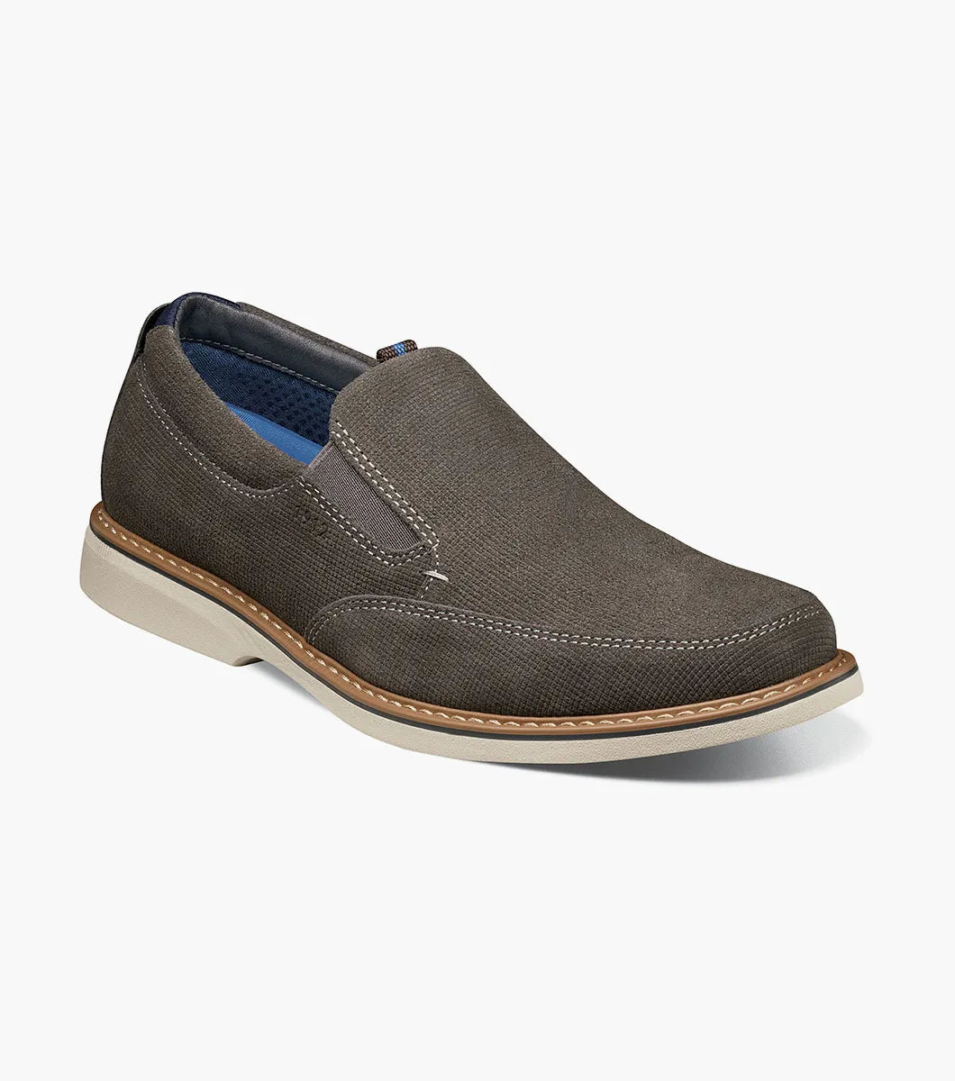 Otto Moc Toe Slip On::Gray