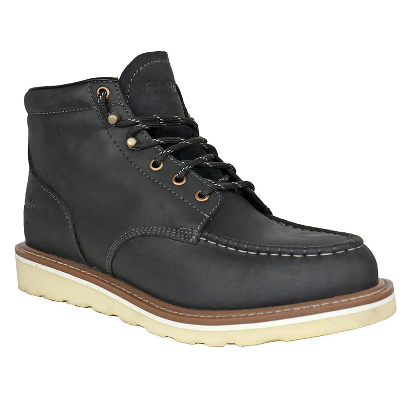 Mustang Wedge Soft Toe::Black