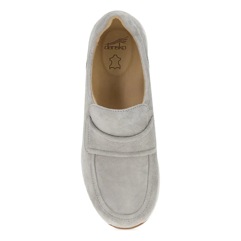 Clementine::Light Grey Nubuck