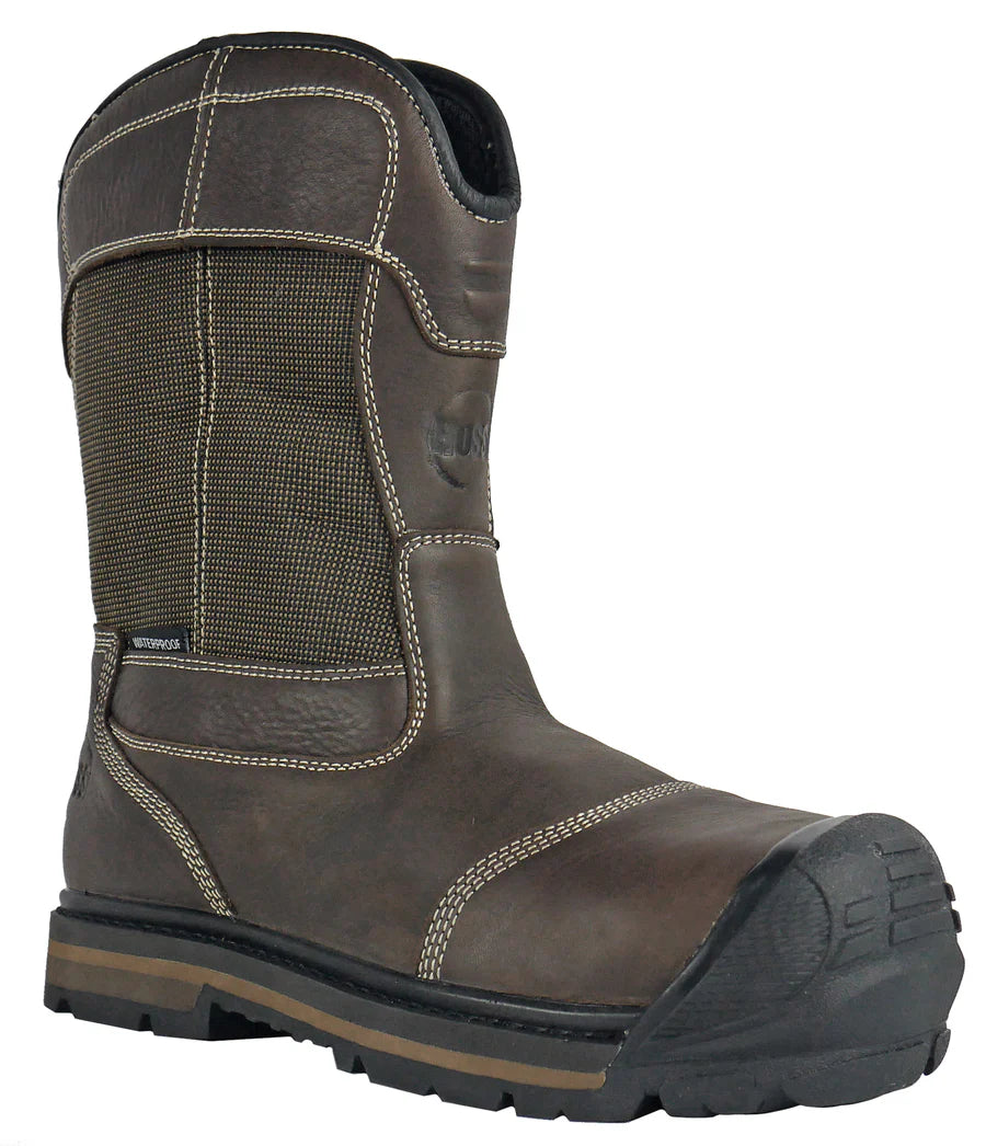 Ranger Wellington Safety Toe::Brown