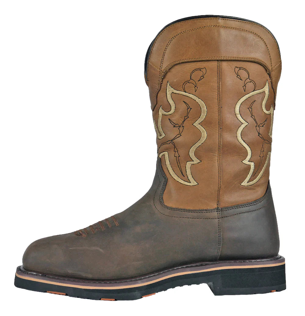 Showdown Western Safety Toe 92042::Brown