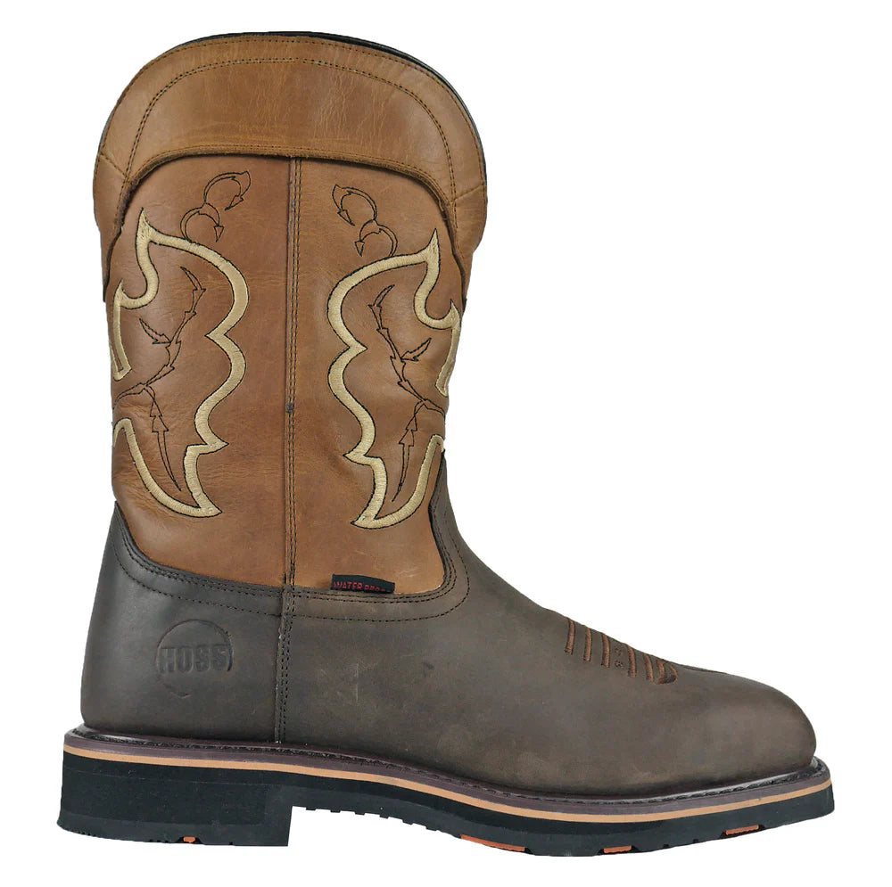 Showdown Western Safety Toe 92042::Brown