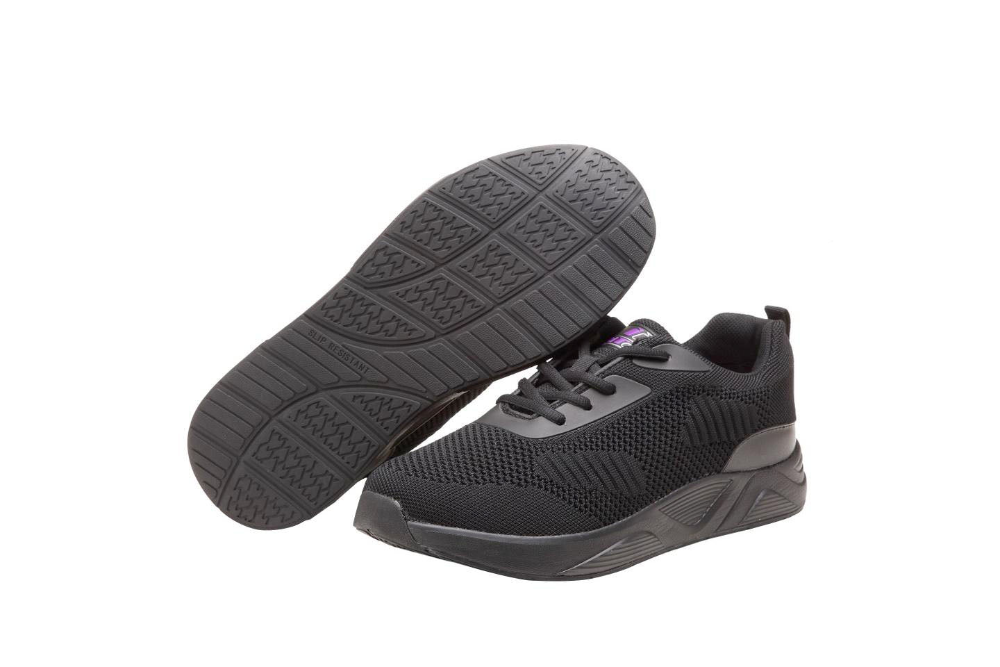 9710 FITec Knitted Walking Shoe::Black