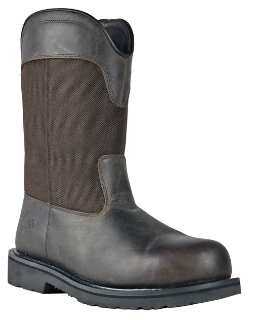 Buck Pull On Safety Toe::Brown