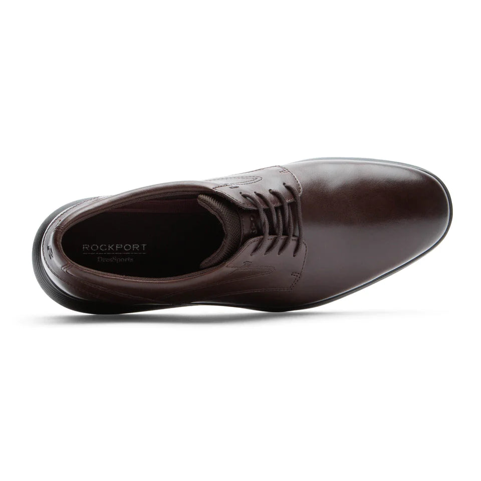 TFDS Plain Toe::Dark Brown