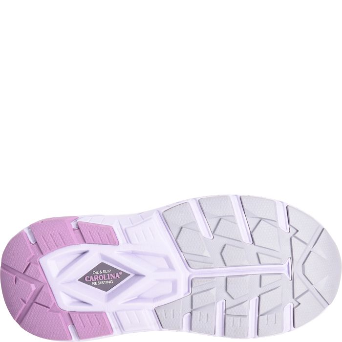 Azalea CA1945 Safety Toe::Purple/White
