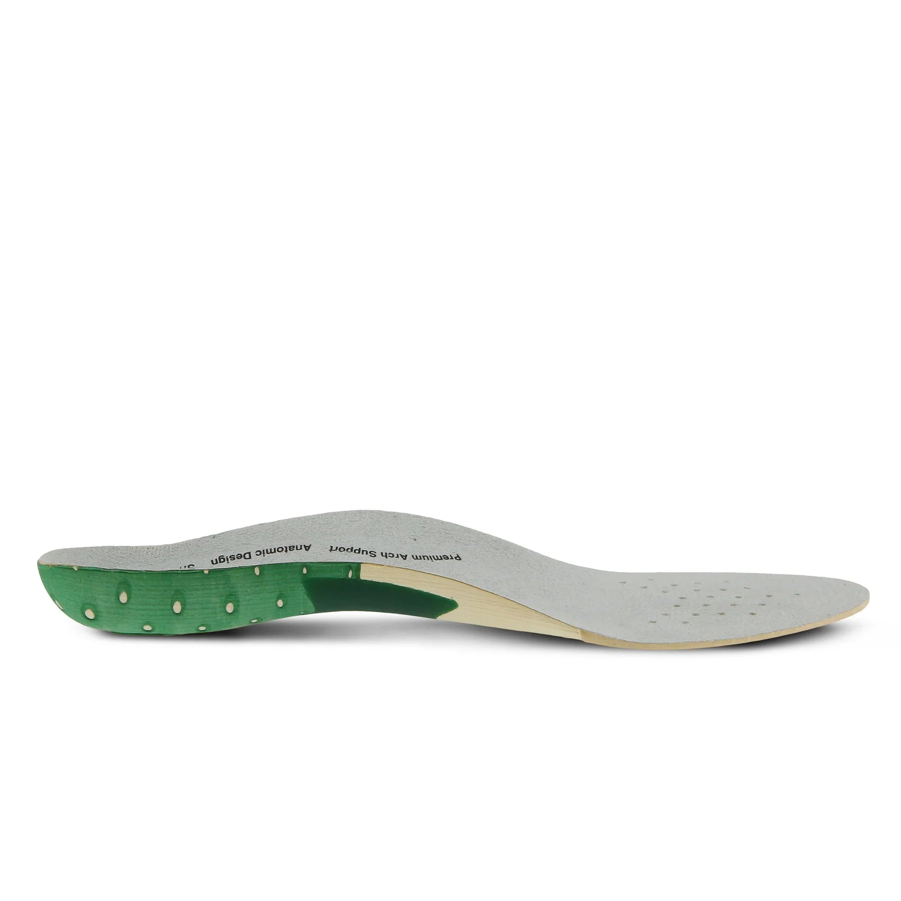 Spring Step Women's Slim Orthotic Insert GrayGreen – Pilcher's Shoes