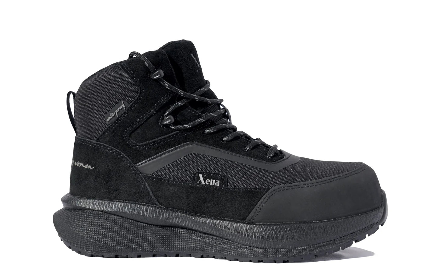 Luna Work Athletic Comp Toe::Cosmic Black