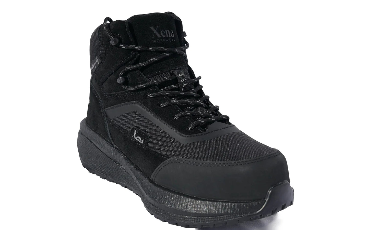 Luna Work Athletic Comp Toe::Cosmic Black