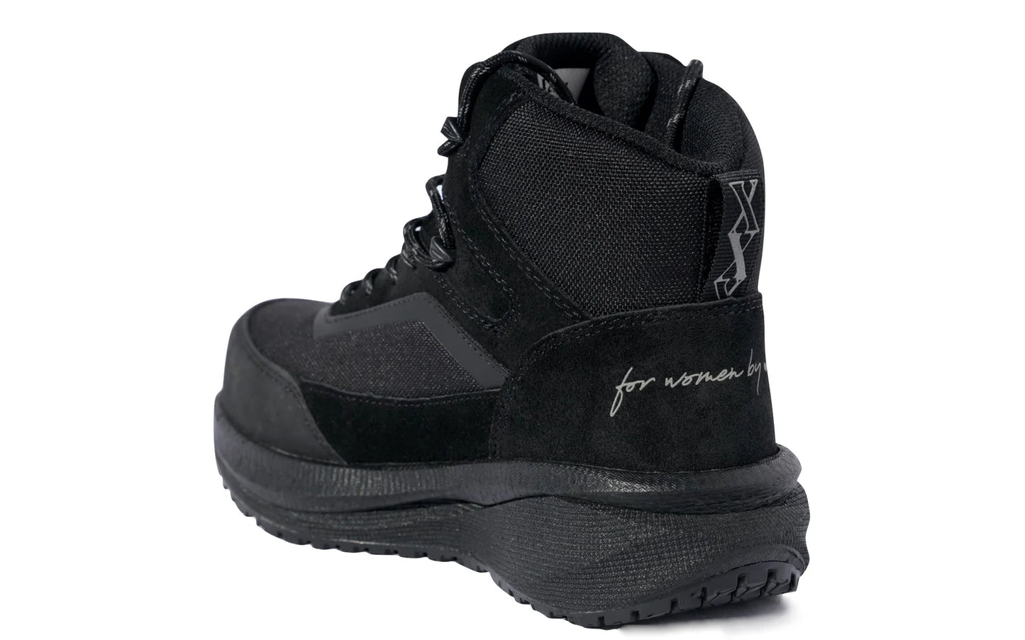 Luna Work Athletic Comp Toe::Cosmic Black