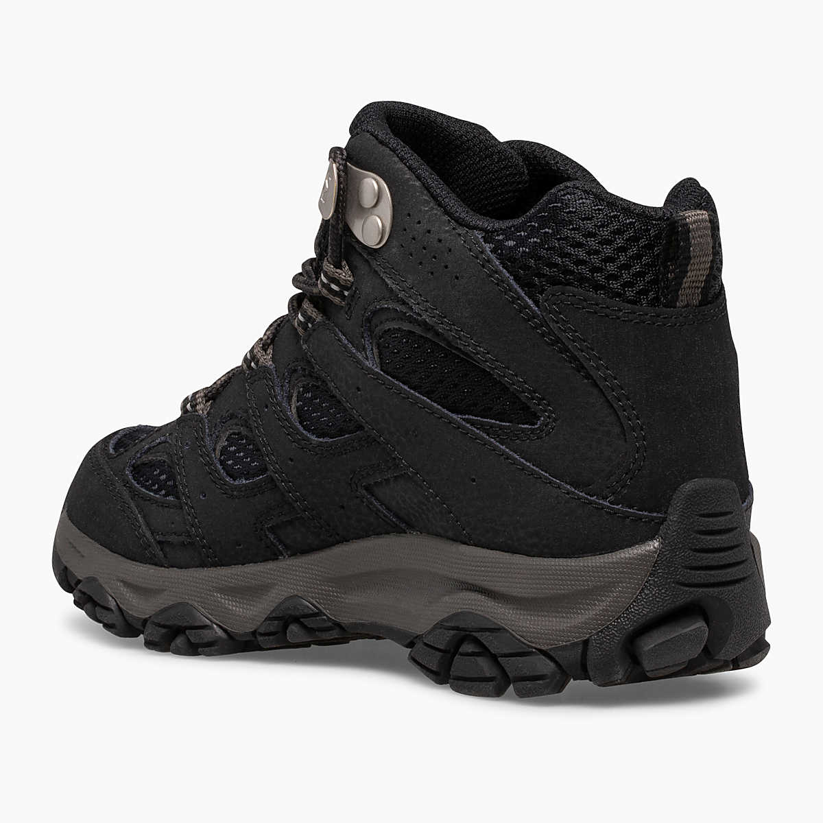 Moab 3 Mid Waterproof Kids Boot::Black