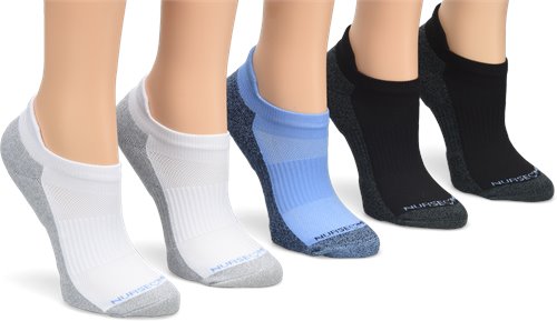 Compression Ankle Socks 5 Pack::Basics Assortment