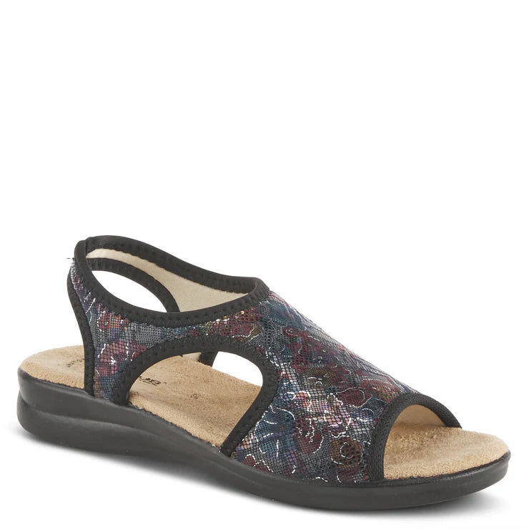 Nyaman Floral::Black Multi