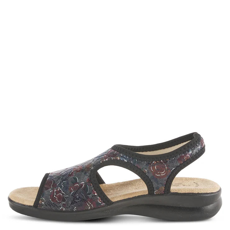 Nyaman Floral::Black Multi