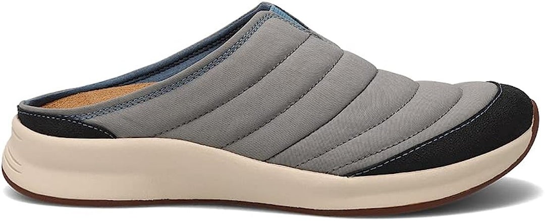 Taos Right On Blue NWT Blue Gray Slip On Comfort Clogs  Nylon Upper Rubber Sole Amazon.com: Taos Footwear Women main image 4