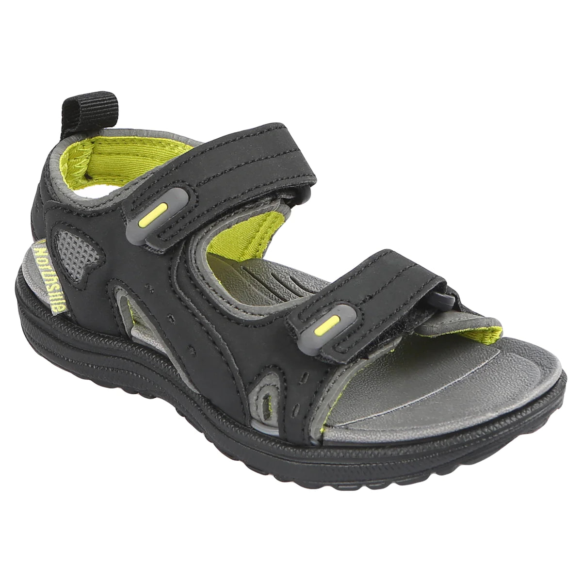 Voulto Riverside Northside Boys Riverside II Black/Volt – Pilcher's Shoes