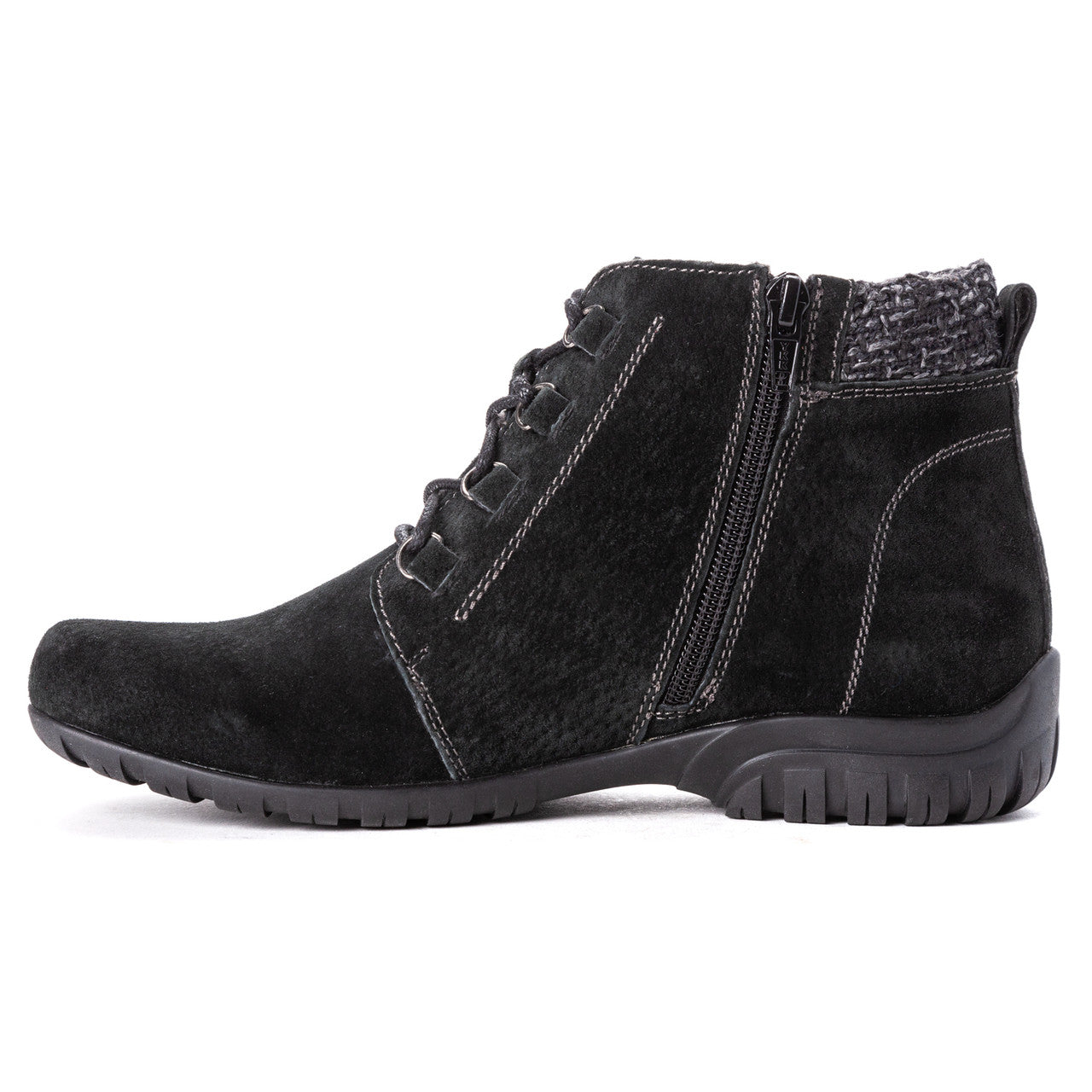 Delaney::Black Suede