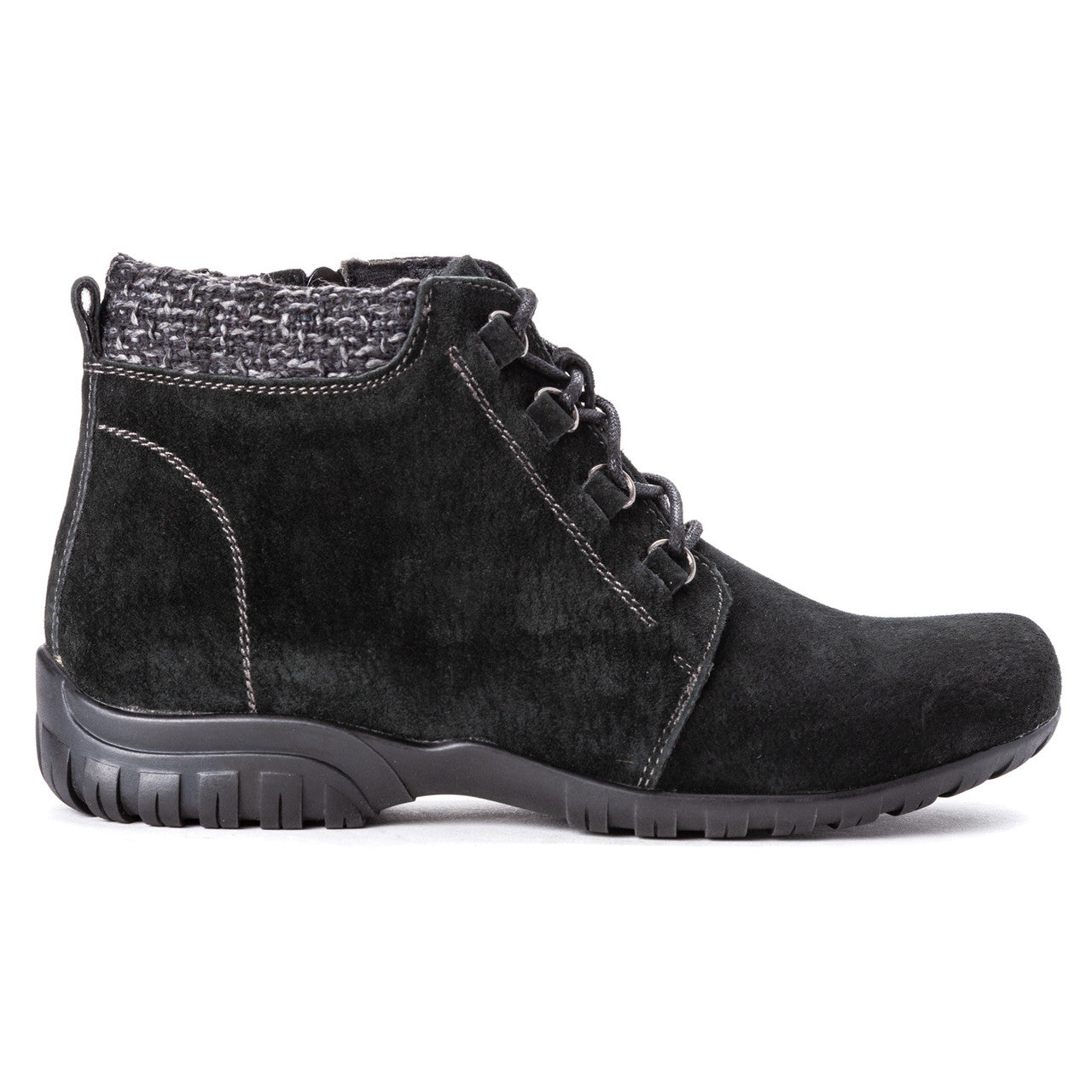 Delaney::Black Suede