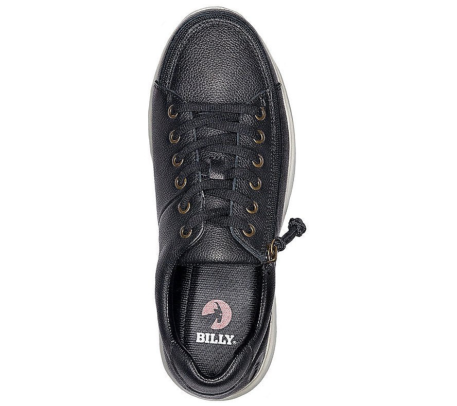 BILLY Comfort Low::Black Leather