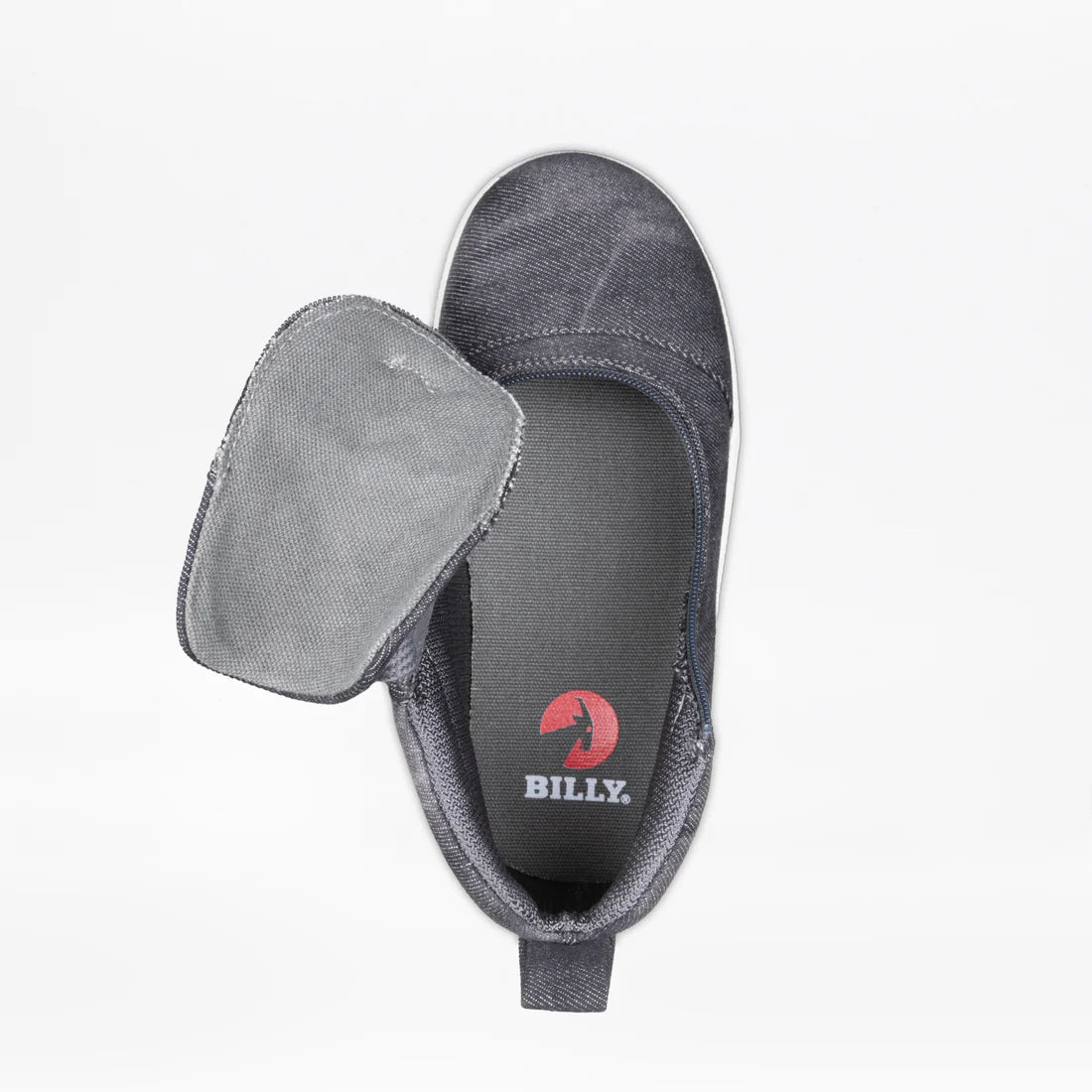 BILLY D|R II Short Wrap High::Black Acid Wash