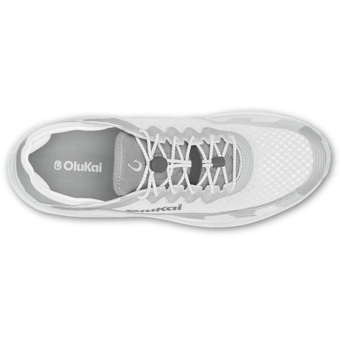 'Ahi::Bright White/Sterling