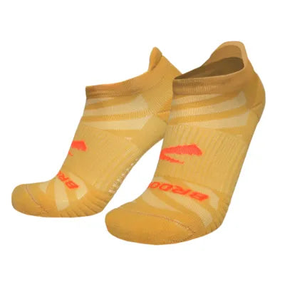 Ghost Lite No Show 2-Pack:Chamois & Shocking Orange