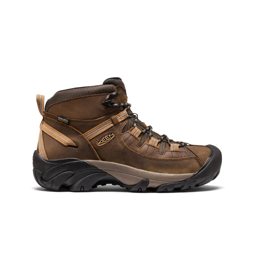 Targhee II Mid Waterproof::Black Olive/Chipmunk