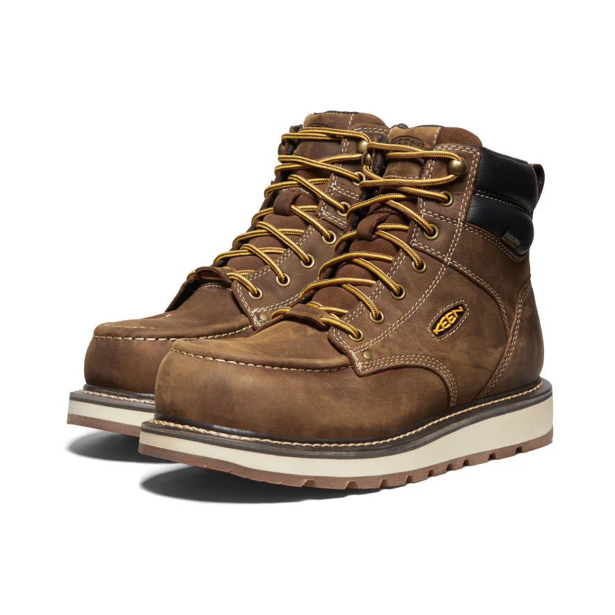 Cincinnati 6" Waterproof Safety Toe::Belgian/Sandshell